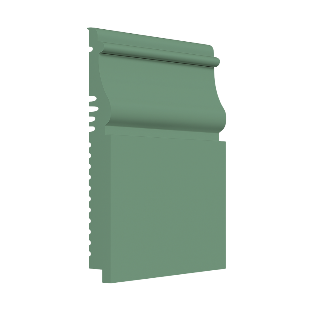 Roppe Pinnacle Plus Wall Base Nobility #55 Sweet Basil 5 1/2" x 8' Pieces by 3/8" (48 ft./box) Straight (Toeless)