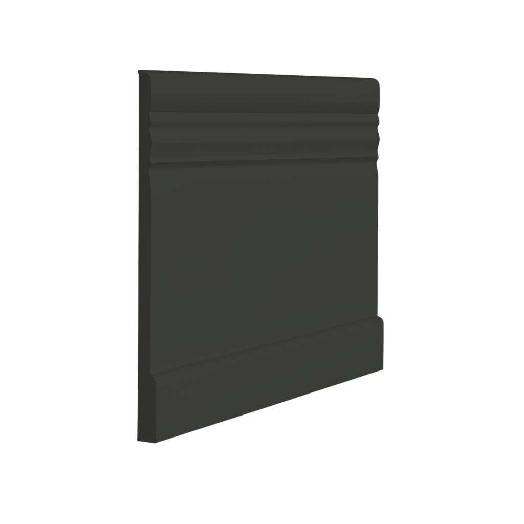 Roppe Pinnacle Plus Wall Base Serenity #10 Black Brown 4" x 60' Roll by 3/16" Straight (Toeless)