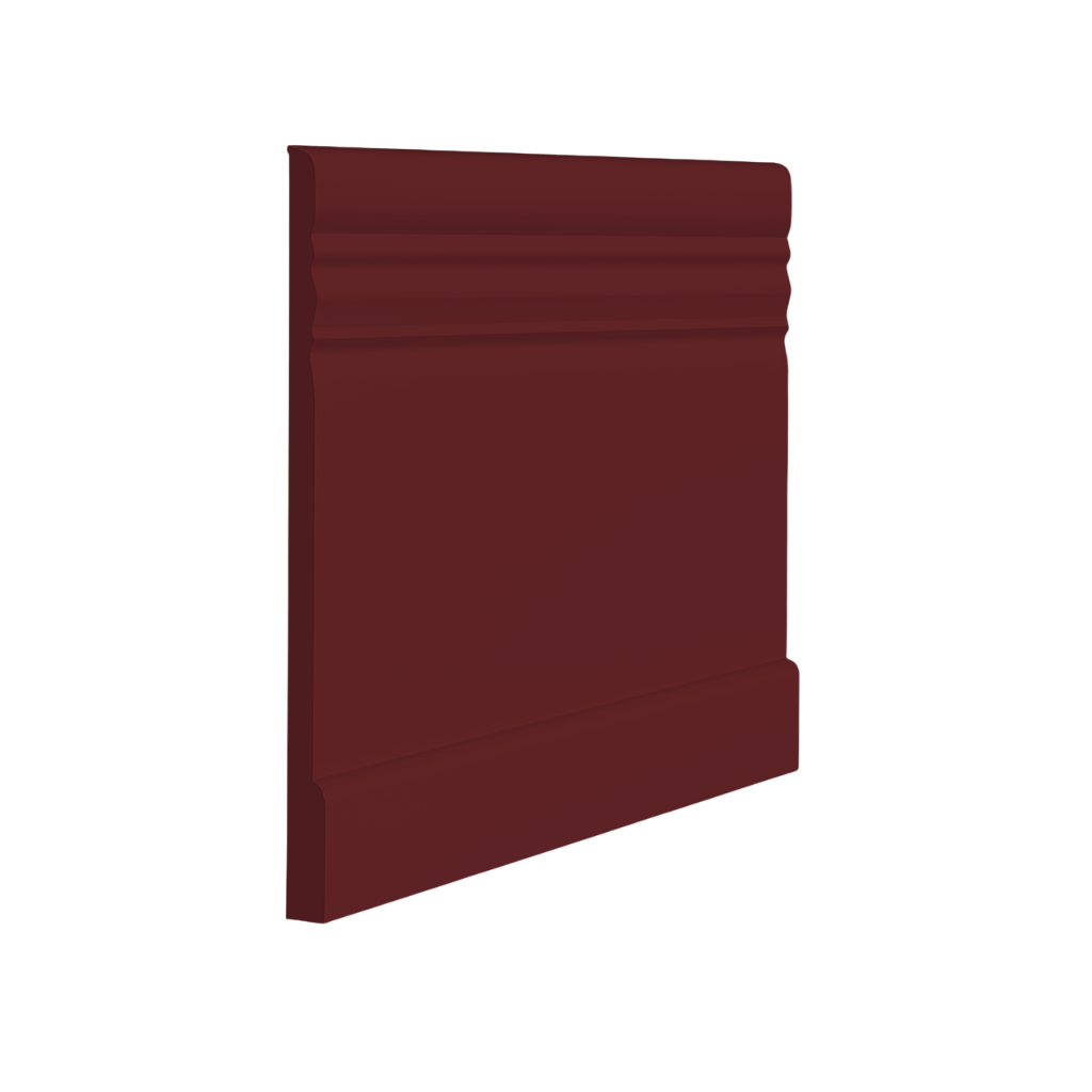 Roppe Pinnacle Plus Wall Base Serenity #10 Cinnabar 4" x 60' Roll by 3/16" Straight (Toeless)