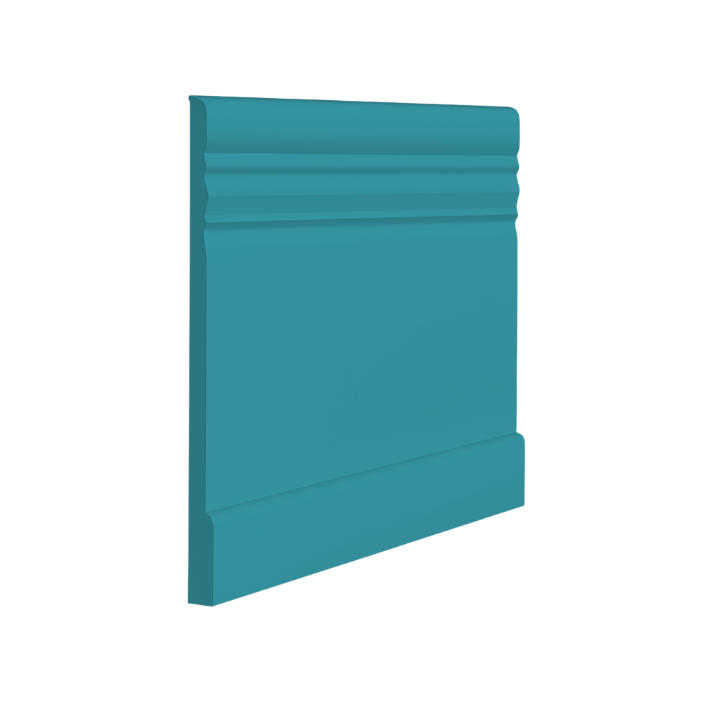 Roppe Pinnacle Plus Wall Base Serenity #10 Lagoon 4" x 60' Roll by 3/16" Straight (Toeless)