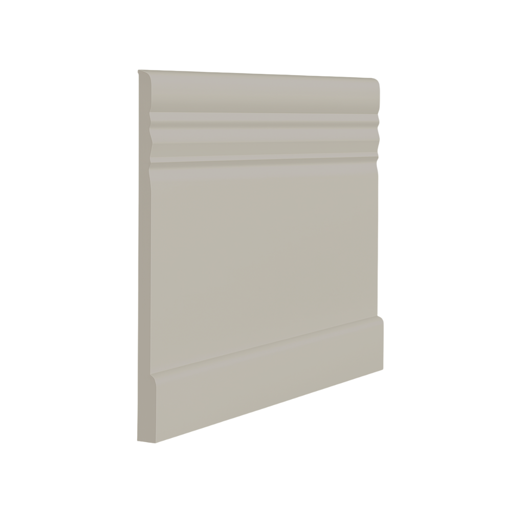 Roppe Pinnacle Plus Wall Base Serenity #10 Pewter 4" x 60' Roll by 3/16" Straight (Toeless)