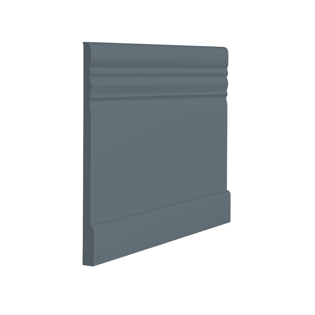 Roppe Pinnacle Plus Wall Base Serenity #10 Steel Blue 4" x 60' Roll by 3/16" Straight (Toeless)