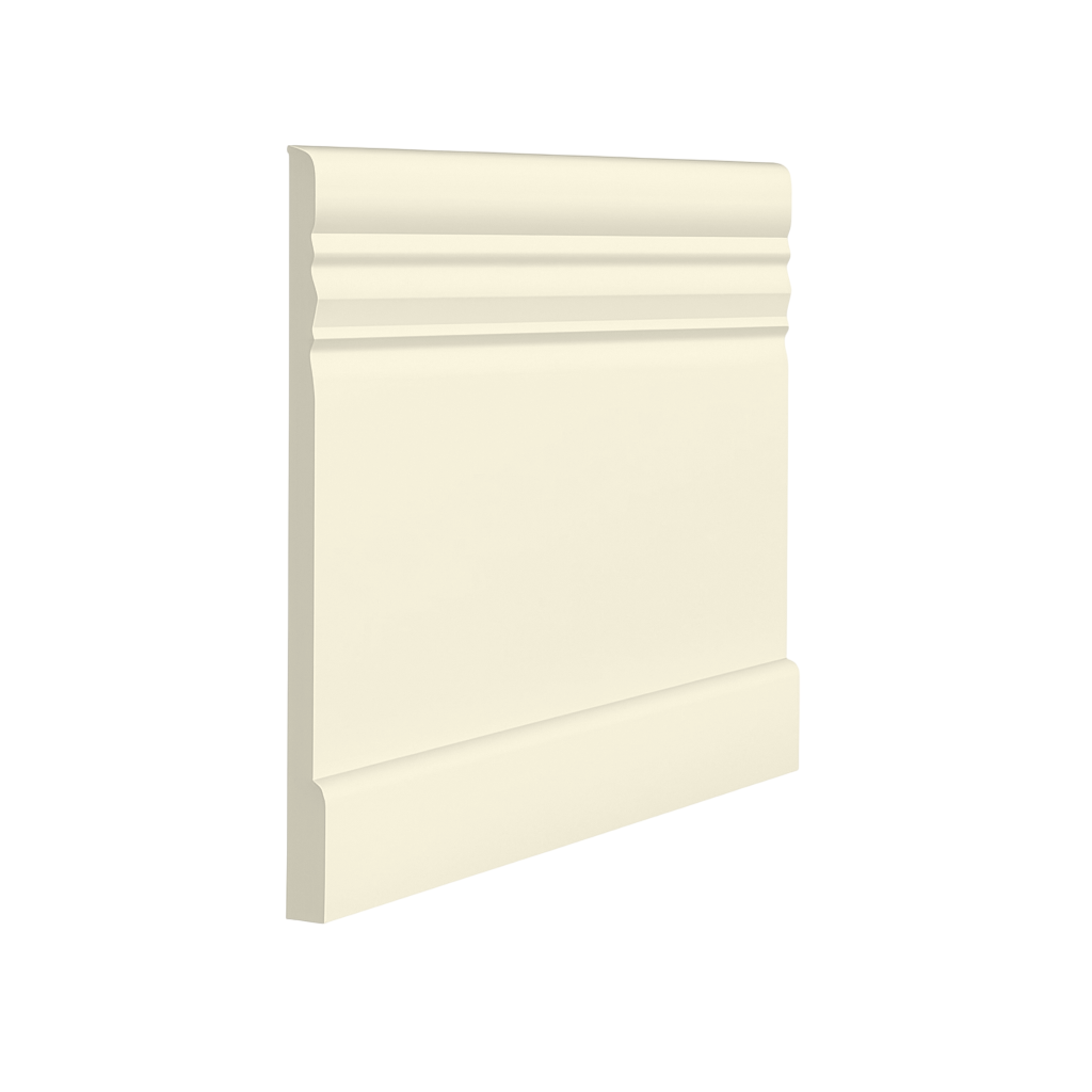 Roppe Pinnacle Plus Wall Base Serenity #10 White 4" x 60' Roll by 3/16" Straight (Toeless)