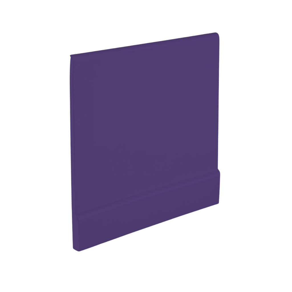 Roppe Pinnacle Plus Wall Base Simplicity #00 Grape 4" x 60' Roll by 3/16" Straight (Toeless)