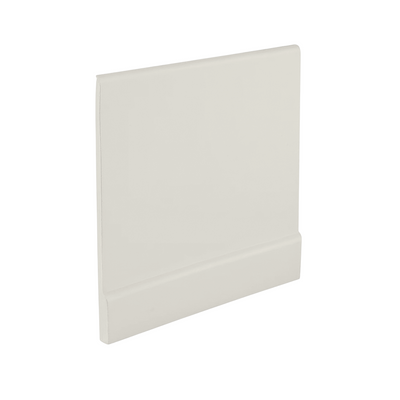 Roppe Pinnacle Plus Wall Base Simplicity #00 Snow 4" x 60' Roll by 3/16" Straight (Toeless)