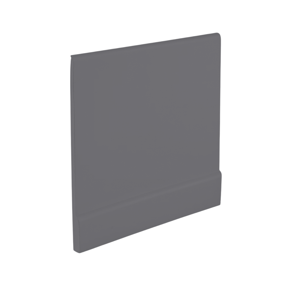 Roppe Pinnacle Plus Wall Base Simplicity #00 Steel Gray 4" x 60' Roll by 3/16" Straight (Toeless)