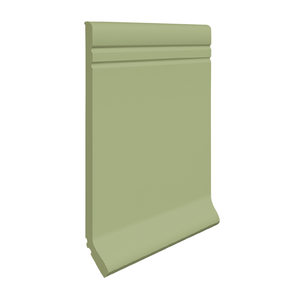 Roppe Pinnacle Plus Wall Base Sketch #30 Aged Fern 4" x 120' Roll by 1/8" Cove (with Toe)