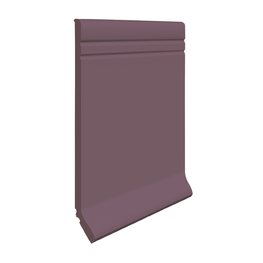 Roppe Pinnacle Plus Wall Base Sketch #30 Berry Ice 4" x 120' Roll by 1/8" Cove (with Toe)