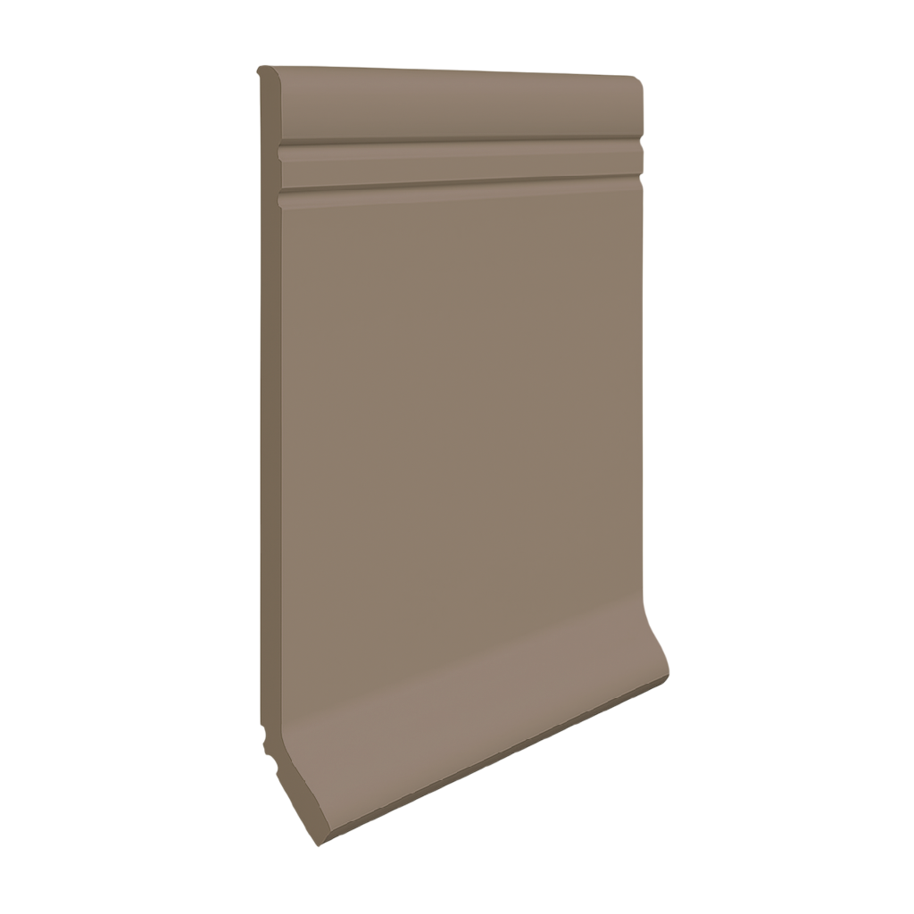 Roppe Pinnacle Plus Wall Base Sketch #30 Fawn 4" x 120' Roll by 1/8" Cove (with Toe)