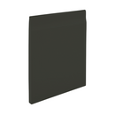 Roppe Pinnacle Plus Wall Base Sleek #35 Black Brown 4 9/16