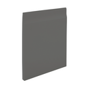 Roppe Pinnacle Plus Wall Base Sleek #35 Charcoal 4 9/16