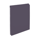Roppe Pinnacle Plus Wall Base Vertical #65 Aubergine 4 5/8