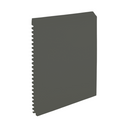 Roppe Pinnacle Plus Wall Base Vertical #65 Black Brown 4 5/8