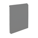 Roppe Pinnacle Plus Wall Base Vertical #65 Charcoal 4 5/8