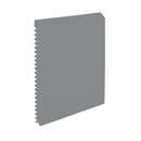 Roppe Pinnacle Plus Wall Base Vertical #65 Dark Gray 4 5/8