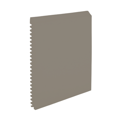 Roppe Pinnacle Plus Wall Base Vertical #65 Lunar Dust 4 5/8" x 8' Pieces by 3/8" (48 ft./box) Straight (Toeless)