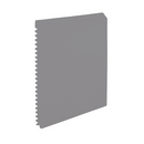 Roppe Pinnacle Plus Wall Base Vertical #65 Steel Gray 4 5/8