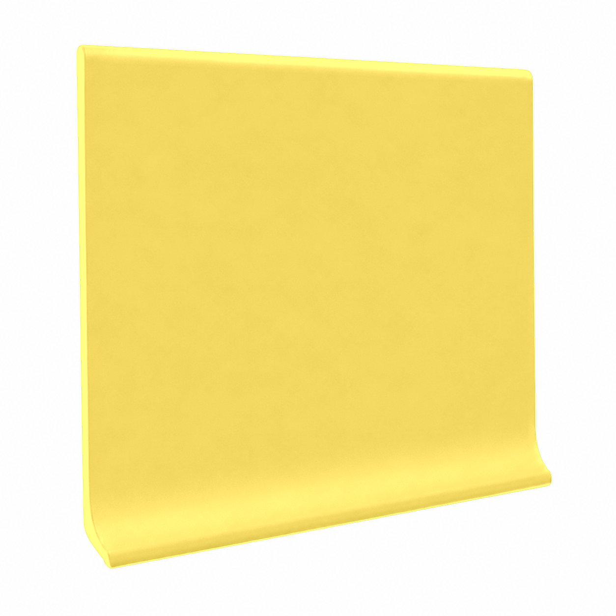 Roppe Pinnacle Series Rubber Wall Base Daffodil 3" x 120' Roll by 1/8" Cove (with Toe) (120 LF / Box)