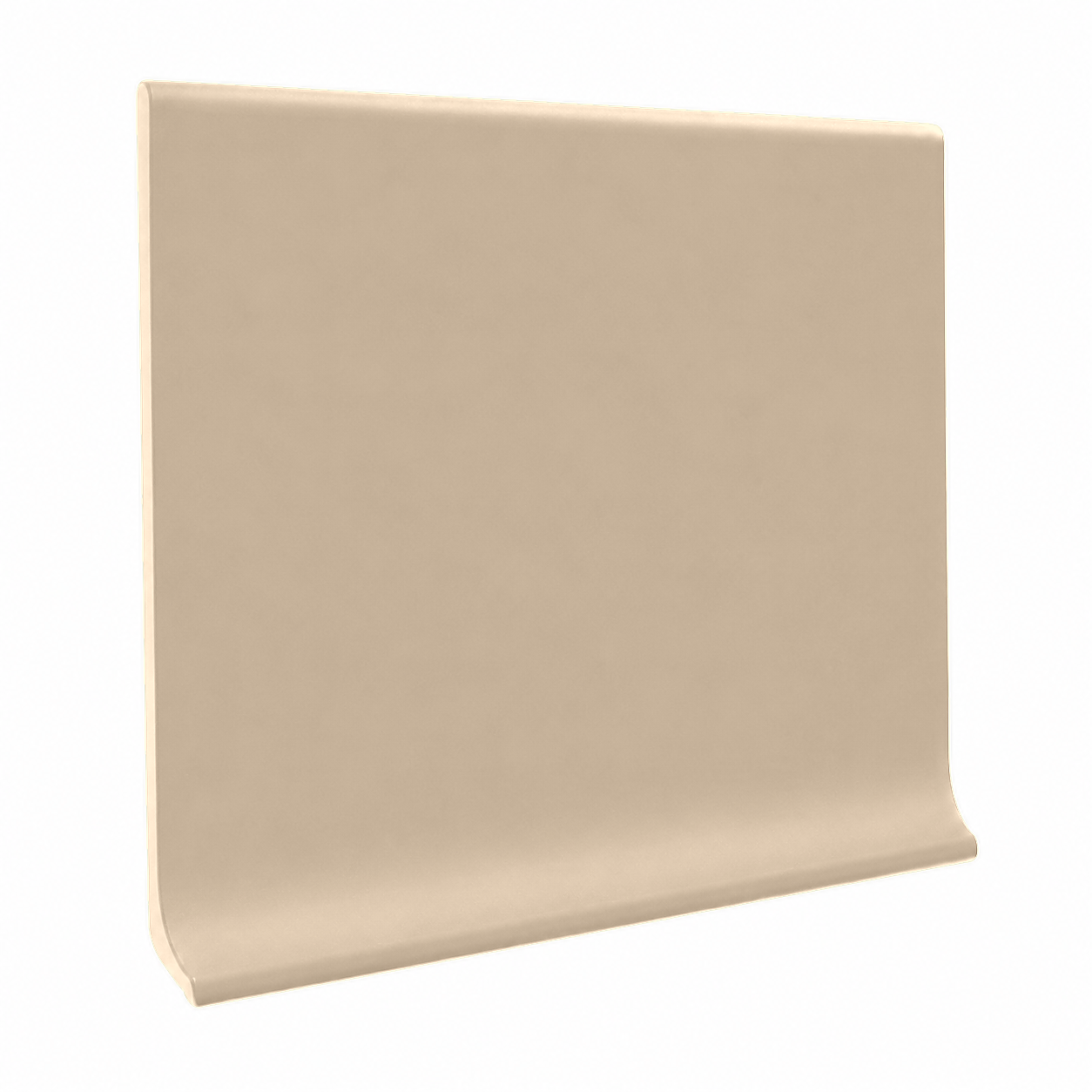 Roppe Pinnacle Series Rubber Wall Base Latte 3" x 120' Roll by 1/8" Cove (with Toe) (120 LF / Box)
