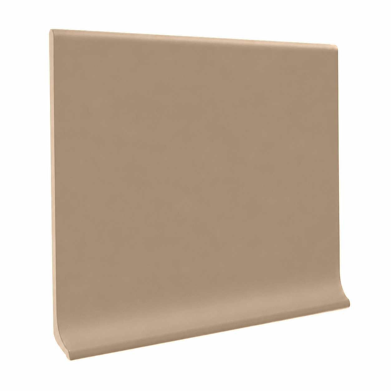 Roppe Pinnacle Series Rubber Wall Base Sepia 3" x 120' Roll by 1/8" Cove (with Toe) (120 LF / Box)