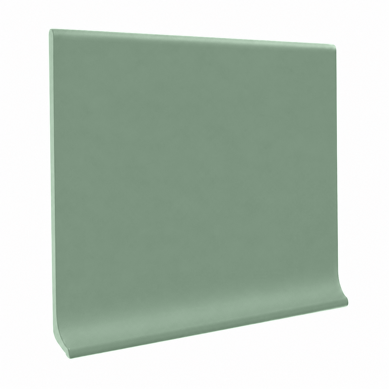 Roppe Pinnacle Series Rubber Wall Base Sweet Basil 3" x 120' Roll by 1/8" Cove (with Toe) (120 LF / Box)