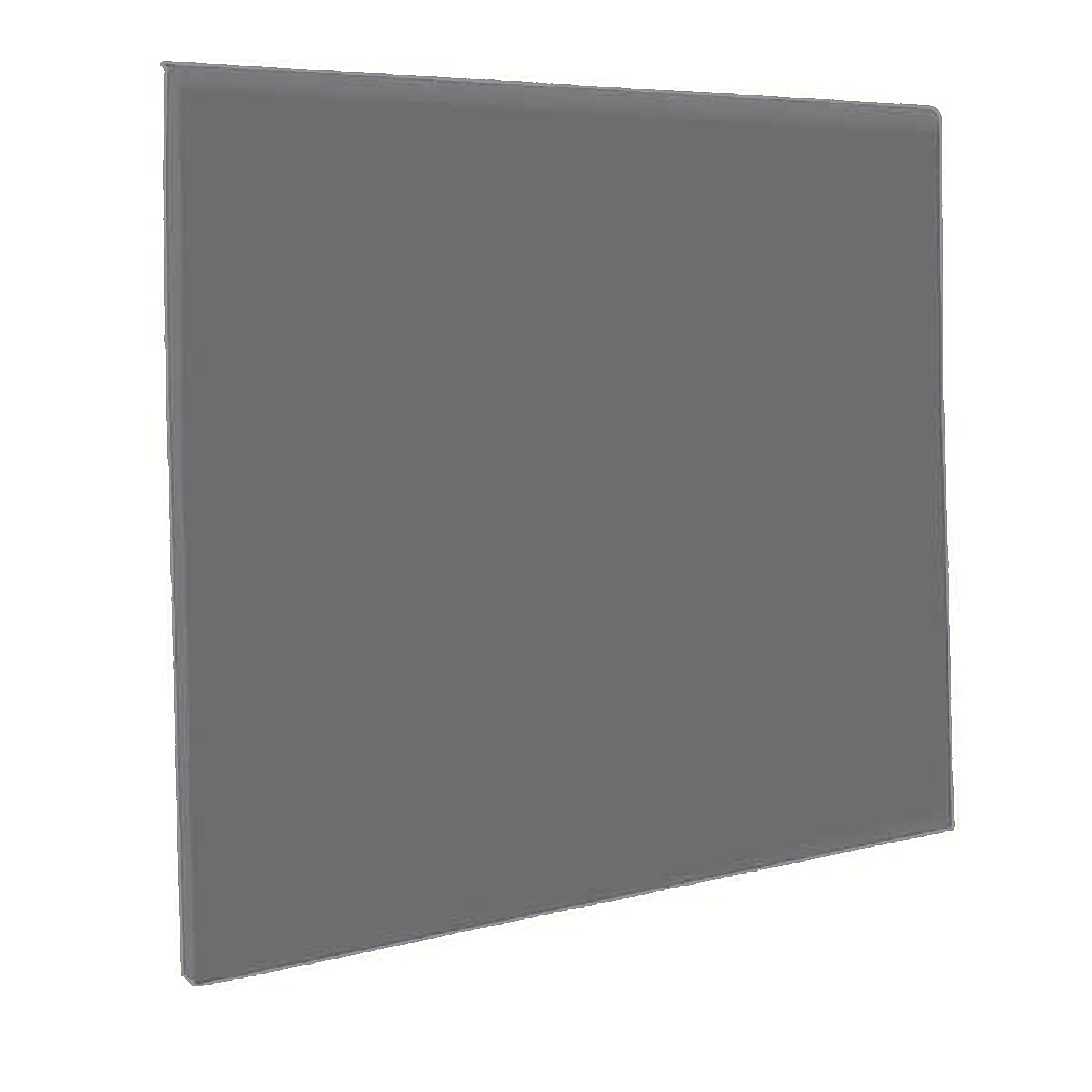 Roppe Pinnacle Series Rubber Wall Base Charcoal 3" x 120' Roll by 1/8" Straight (Toeless) (120 LF / Box)