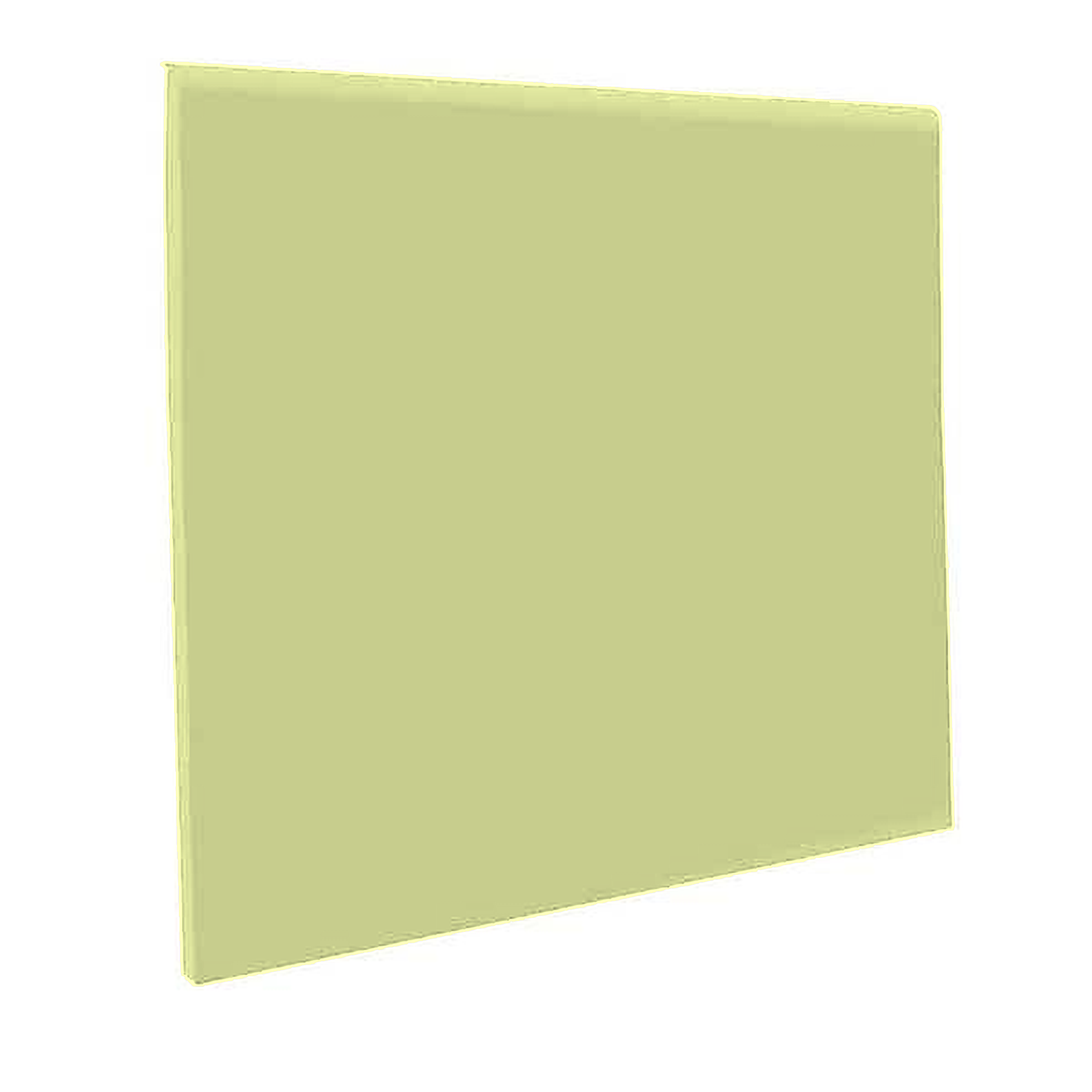 Roppe Pinnacle Series Rubber Wall Base Pear Green 3" x 120' Roll by 1/8" Straight (Toeless) (120 LF / Box)