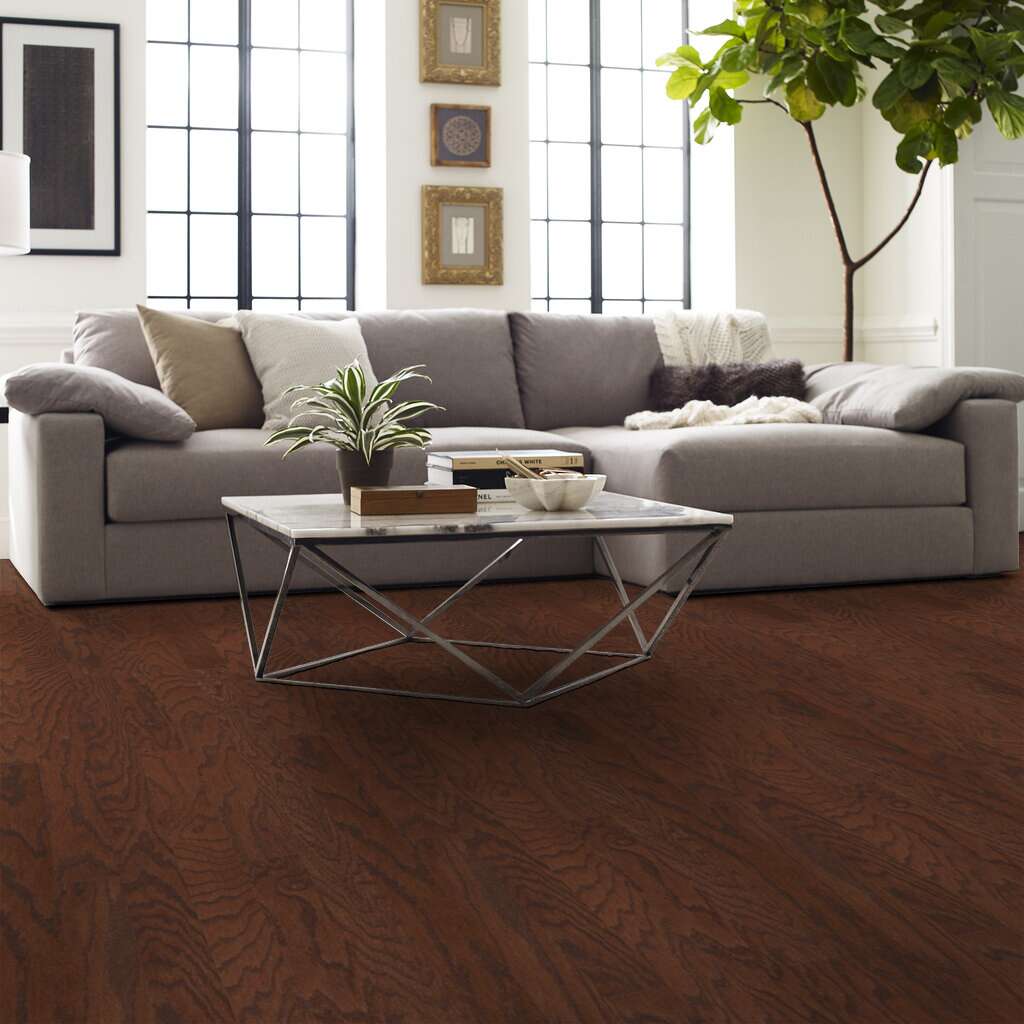 Shaw Albright Oak 3.25 Hazelnut SW581-00874 3.25" x Random Lengths up to 58.5" (23.76 SF/Box)