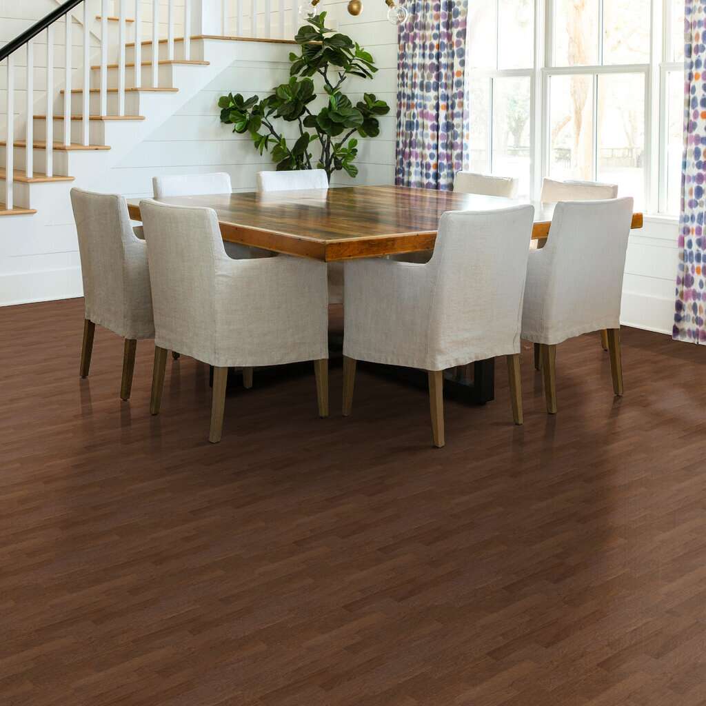 Shaw Fremont Hickory SW592-00528 Weathered Gate 5" x Random Lengths up to 58.5" Engineered Scraped Hickory Hardwood Flooring (23.66 Sf/Box)