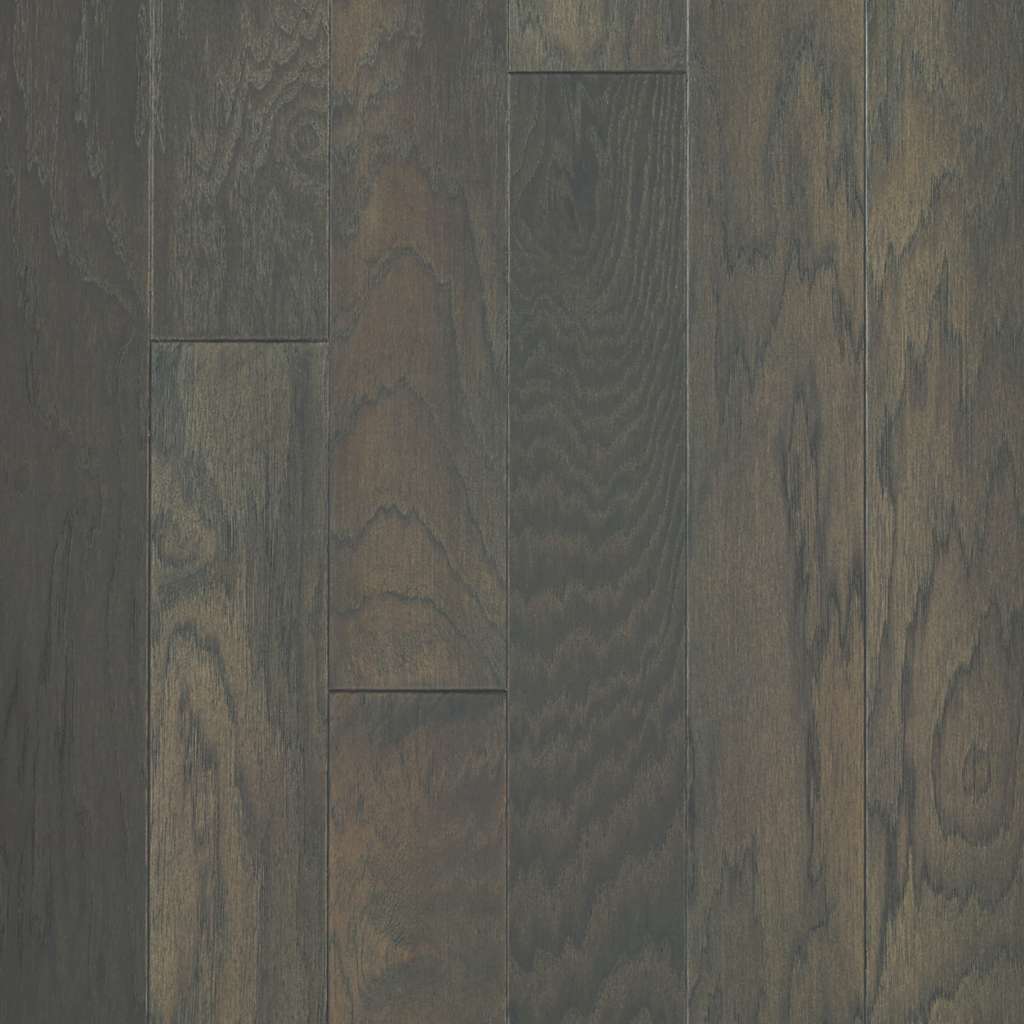 Shaw Northington Brushed Sw670-09022 Sable Engineered Wire Brushed Hickory Hardwood Flooring (Partial Piece - Sample)