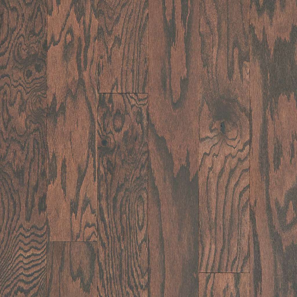 Shaw Timeless Oak 5" SW695-00874 Hazelnut Engineered Smooth Oak Hardwood Flooring (Partial Piece - Sample)