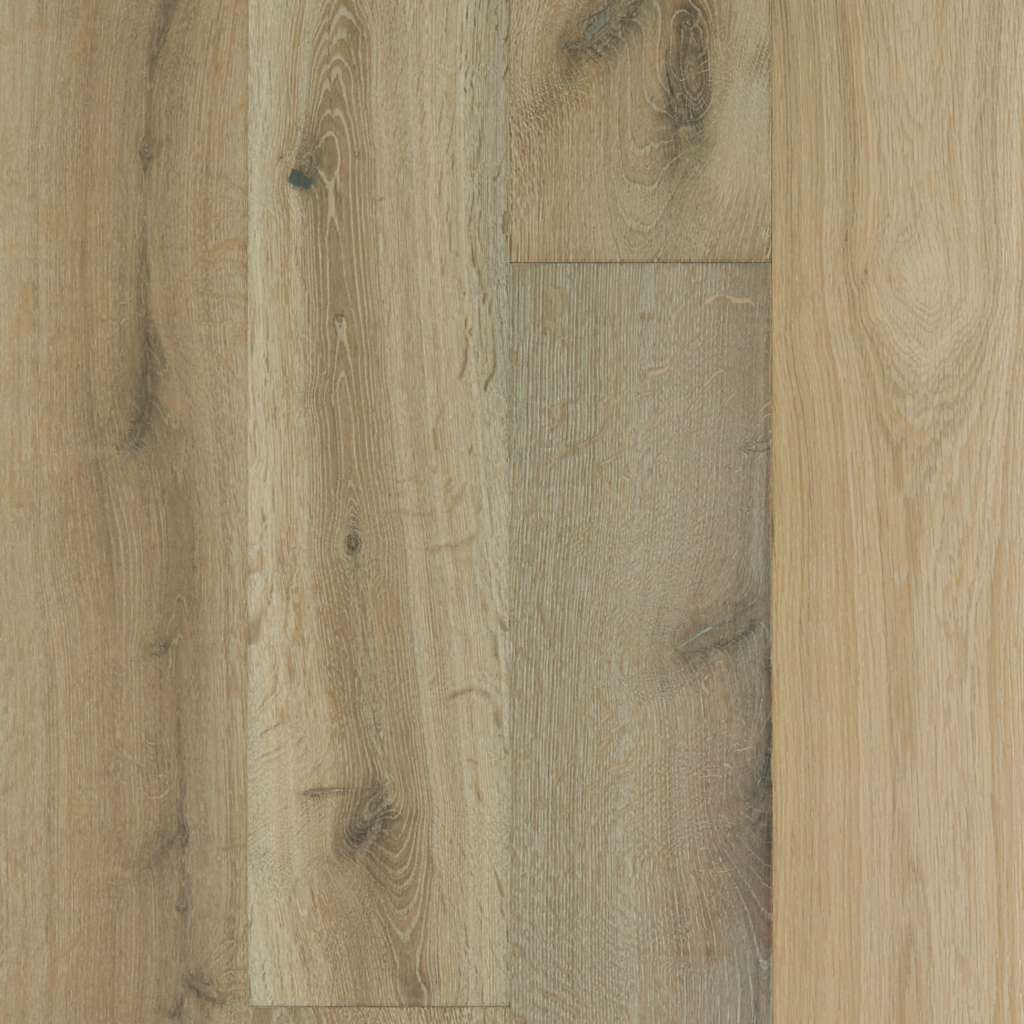 Shaw Expressions Sw707-02053 Watercolor Engineered Brushed White Oak Hardwood Flooring (Partial Piece - Sample)