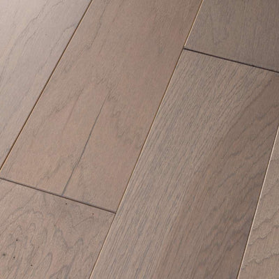 Shaw Alpine Hickory SW710-05077 Centennial Grey 6.38" x Random Lengths up to 58.5" Smooth Hickory Hardwood Flooring (30.48 Sf/Box)