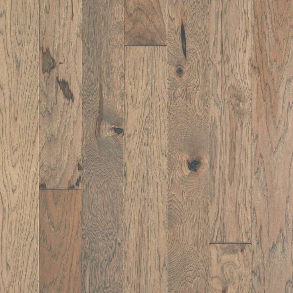 Shaw High Plains 5 SW711-02052 Jute Engineered Wirebrushed Hickory Hardwood Flooring (Partial Piece - Sample)