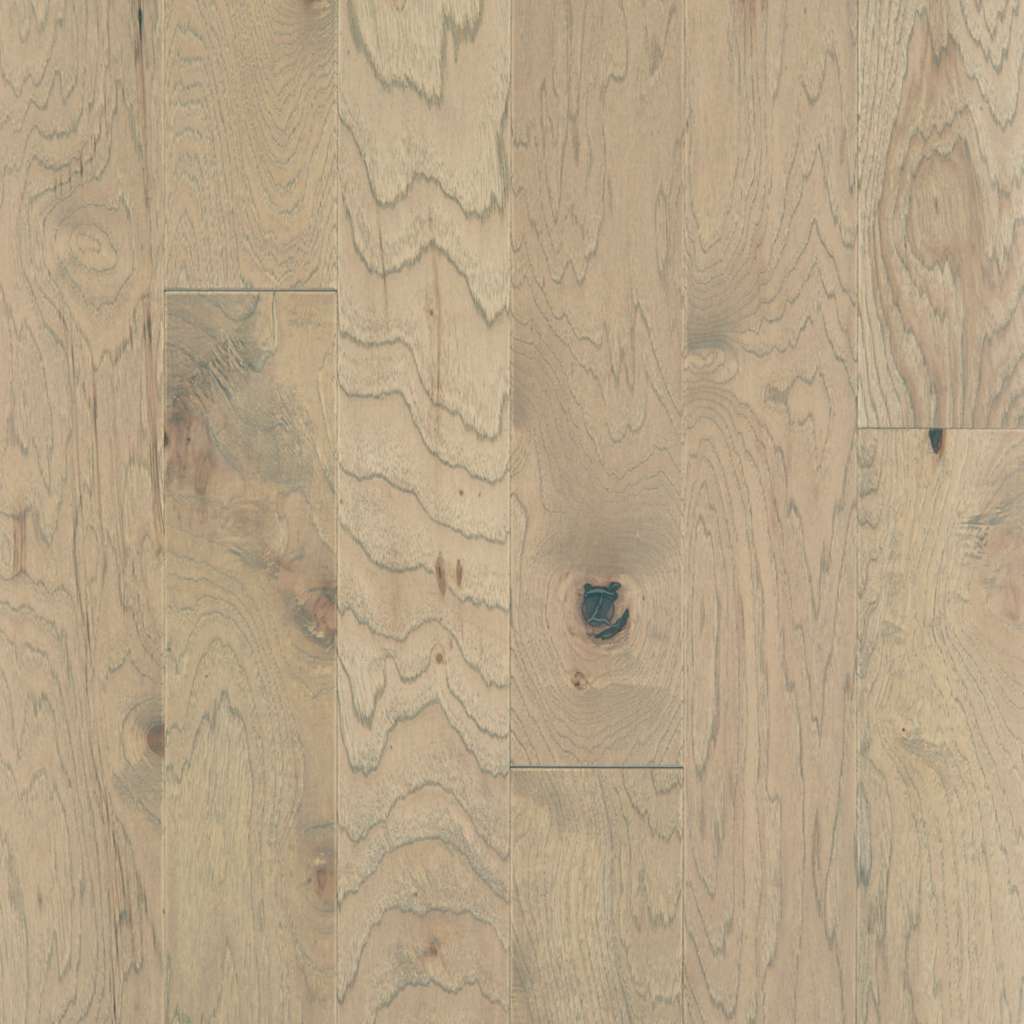 Shaw High Plains 6 3/8 SW712-01085 Sumac 6-3 Engineered Wirebrushed Hickory Hardwood Flooring (Partial Piece - Sample)