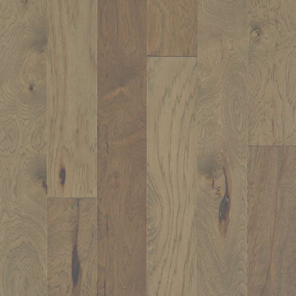 Shaw High Plains 6 3/8 SW712-02052 Jute 6-3 Engineered Wirebrushed Hickory Hardwood Flooring (Partial Piece - Sample)