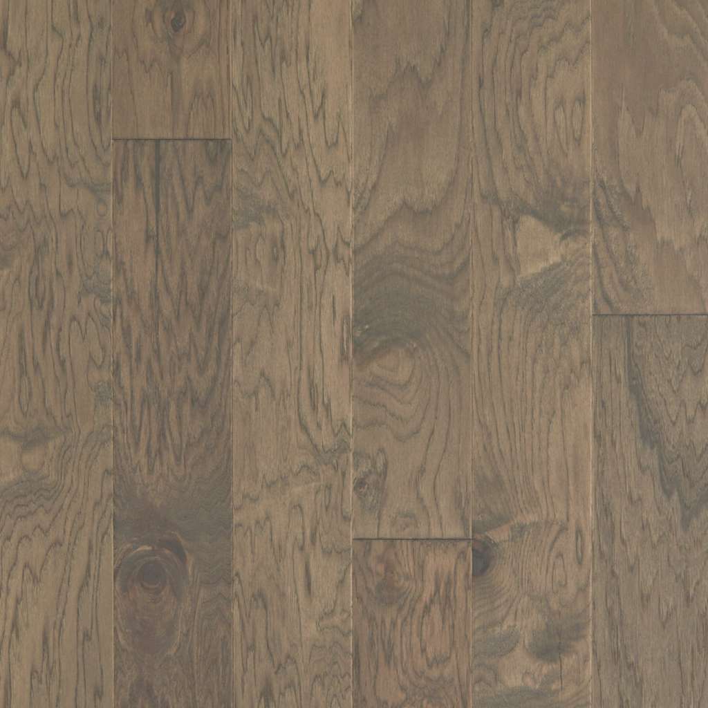 Shaw High Plains 6 3/8 SW712-07070 Nomadic 6-3 Engineered Wirebrushed Hickory Hardwood Flooring (Partial Piece - Sample)