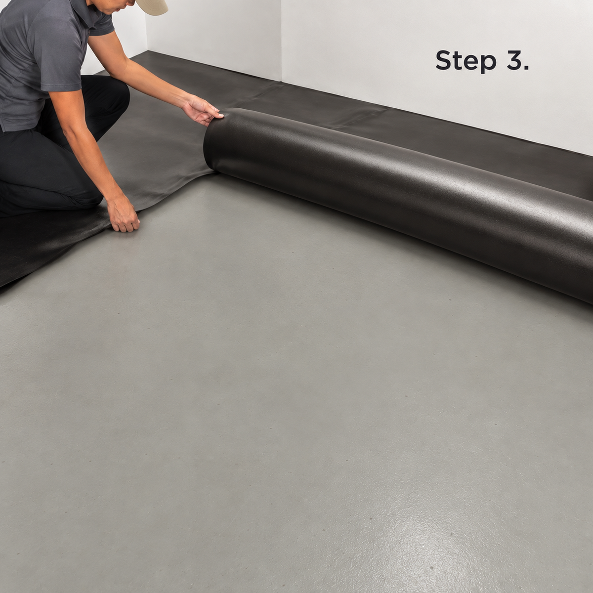 - Shaw Bravo Advanced Underlayment (200 Sq. Ft. / roll) 43" x 57' for Installation of Luxury Vinyl Flooring 330SA