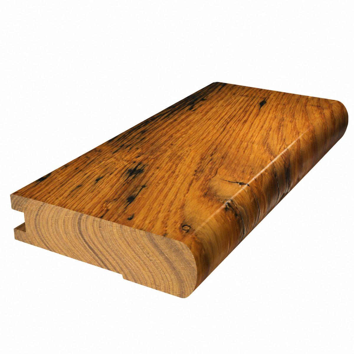 -- Hardwood Flush Stair Nose 78" pc. Coordinated Color