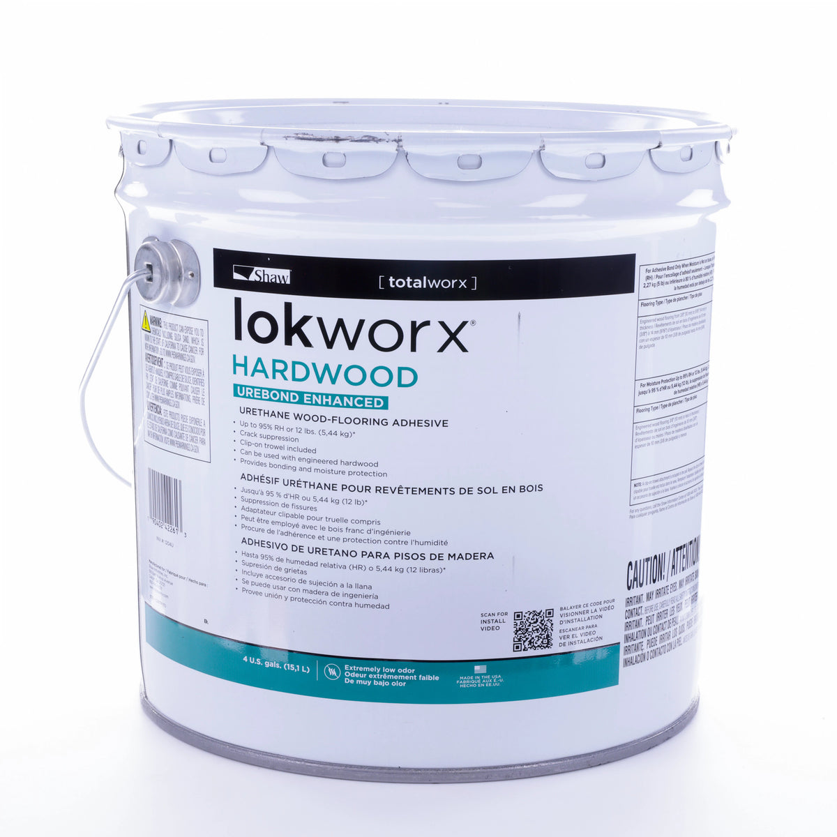-- Shaw Hardwood UREBOND Enhanced Adhesive 163SM 4 Gallon (240 SF)