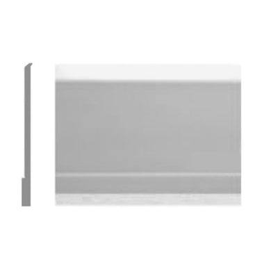 Roppe Pinnacle Plus Wall Base Simplicity #00 Red 4" x 60' Roll by 3/16" Straight (Toeless)