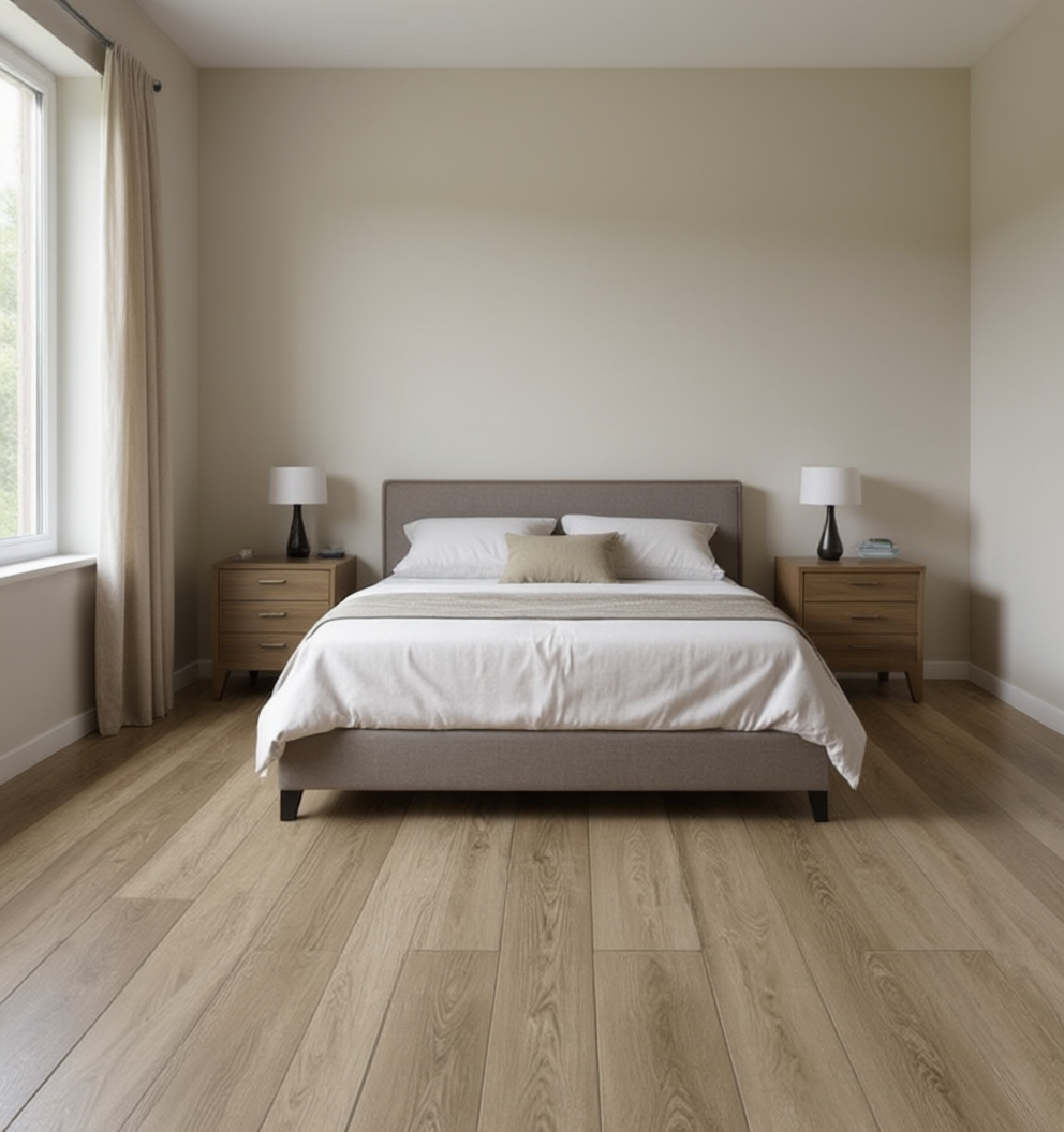 Luxway Chestnut Sonique 9" x 60" Floating LVT