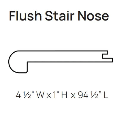 - Stanton Laminate Flush Stair Nose 94" Coordinated Color