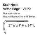 - Stanton SPC Stair Nose Versa Edge 94