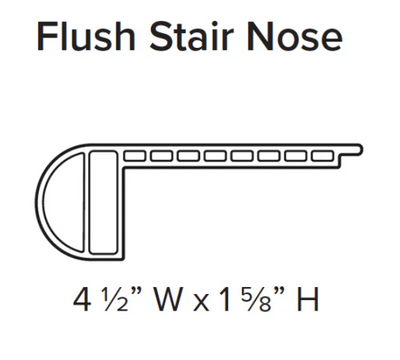 - Stanton SPC Flush Stair Nose 94" Coordinated Color