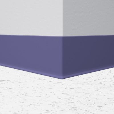 Tarkett / Johnsonite Traditional Vinyl Wall Base #Tb4 Grapest Pieces Straight (Partial Piece - Sample)