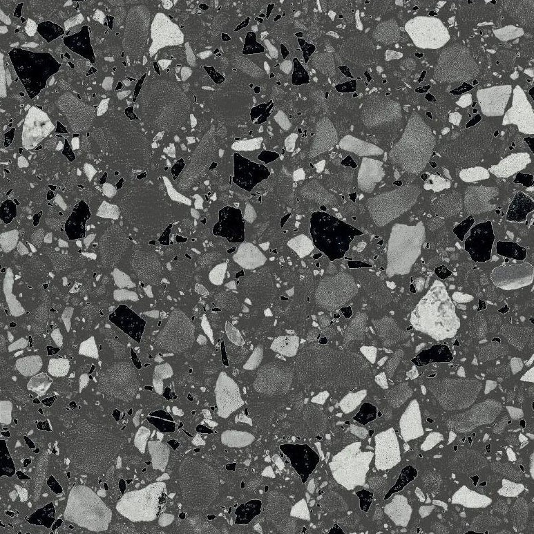 Tarkett / Johnsonite Masquerade Traditional Wall Base MU5 Pearla Nero 4" x 4' by 1/8" Cove (with Toe)