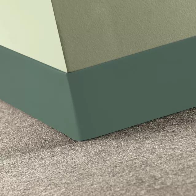 Tarkett / Johnsonite Traditional Vinyl Wall Base CBTVN4 Green Vista 4" x 120' Roll by 1/8" Straight (Toeless)