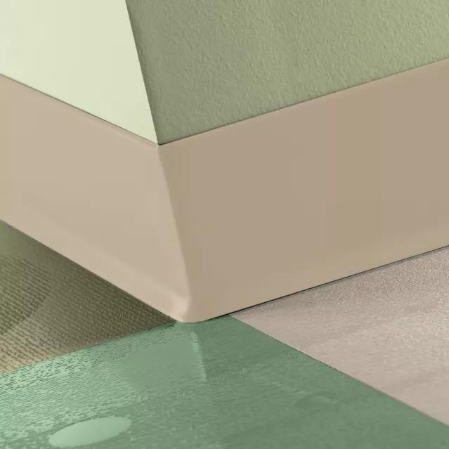Tarkett / Johnsonite Traditional Vinyl Wall Base CB129 Silk 2.5" x 120' Roll by 1/8" Cove (with Toe)