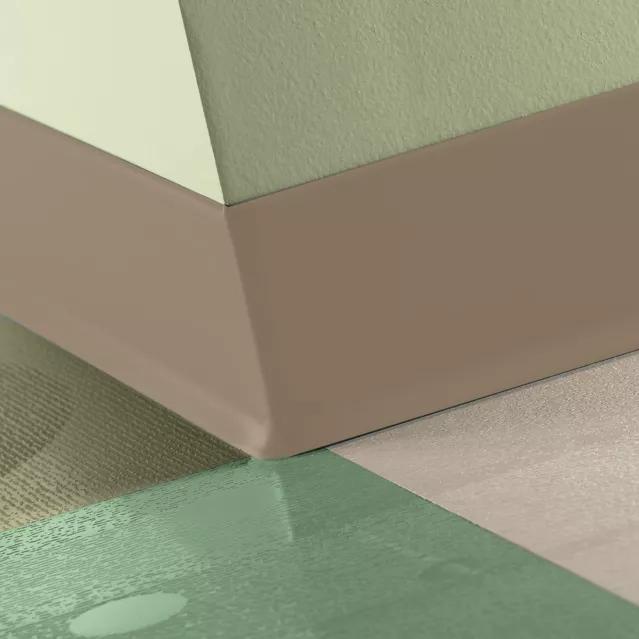 Tarkett / Johnsonite Traditional Vinyl Wall Base CBTA1 Tannery 4" x 120' Roll by .080" Cove (with Toe)